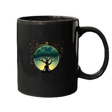 Discover "The Earth Doesn't Need Us, We Need the Earth" Mugs