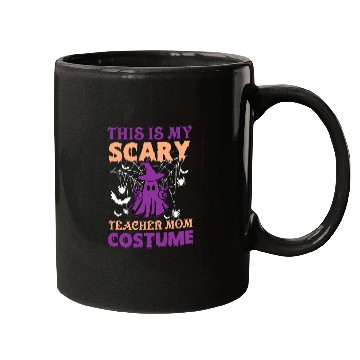 Discover Scary Teacher Halloween Mugs Sublimation Designs