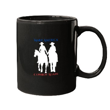 Discover Make America Cowboy Again Mugs