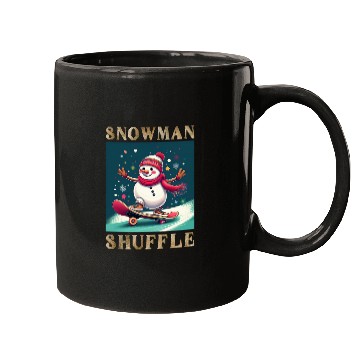 Discover Snowman Shuffle: The Coolest Winter Ride Mugs