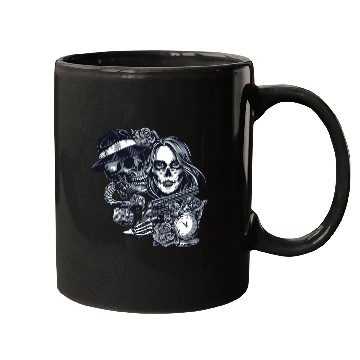 Discover Chicano Street Art Graphic Mugs
