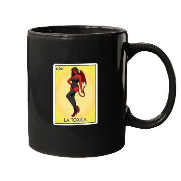 Discover La Toxica Card Funny Toxic Women's La Toxica Mugs