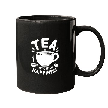 Discover Tea is My Cup of Happiness Mugs