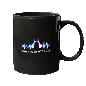 Discover See The Spectrum Radio Lovers Radio Mugs