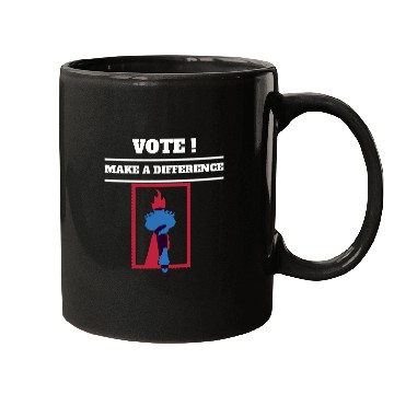 Discover Vote For Liberty and Freedom Mugs