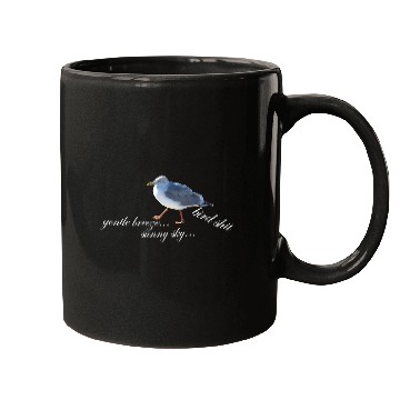 Discover sun sea atlantic coast seagull holidays bird shit Mugs