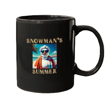 Discover Chillin' Snowman: A Summer Surprise Mugs