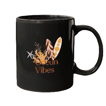 Discover OCEAN VIBES Mugs