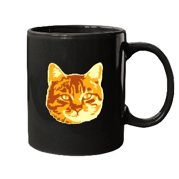 Discover Cool Pretty Cat Head Realistic Looking Face Design Mugs
