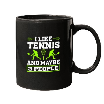 Discover Tennis Player Mugs