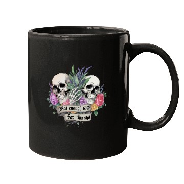Discover Bold Gothic Skulls & Sage Art | Dark Humor Mugs