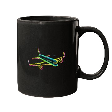 Discover Retro Airplane Graphic Mugs