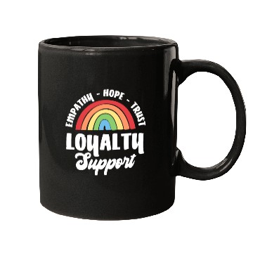 Discover Empathy Hope Trust Loyalty Mugs