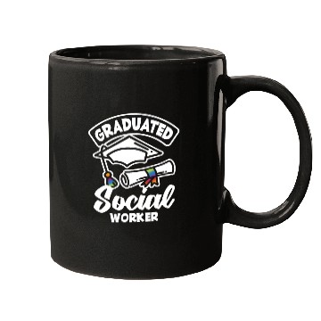 Discover Graduate Social Worker Pride Mugs