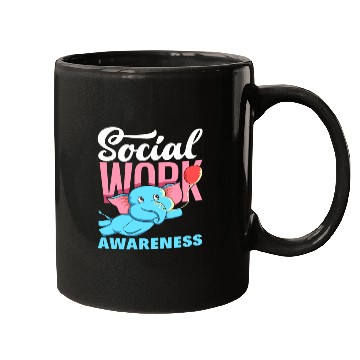 Discover Social Work Awareness With Elephant Mugs