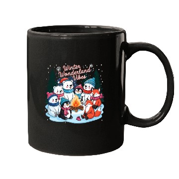 Discover Winter Wonderland Snowflake Mugs