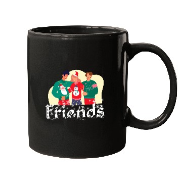 Discover Friends Christmas Mugs