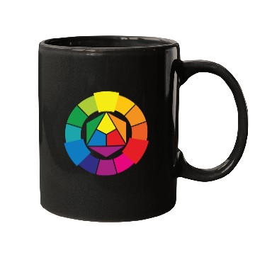 Discover Color Wheel Artist Creative Colors Art Mugs