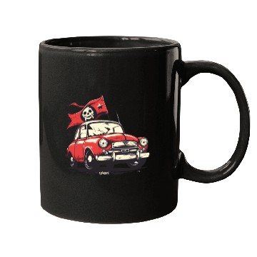 Discover Communist Soviet Pirate Retro Car Mugs