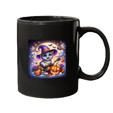 Discover Happy Halloween cute puppy Mugs