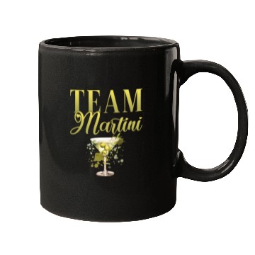 Discover Team Martini Cocktail Bartender Mugs