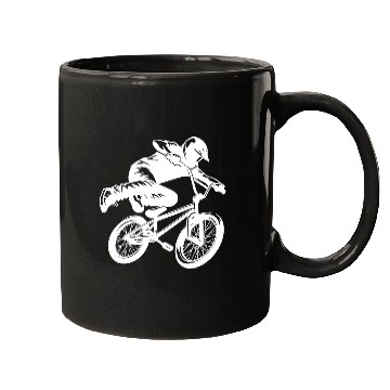 Discover Bmx Stunt Freestyle Rider Jump Design Mugs