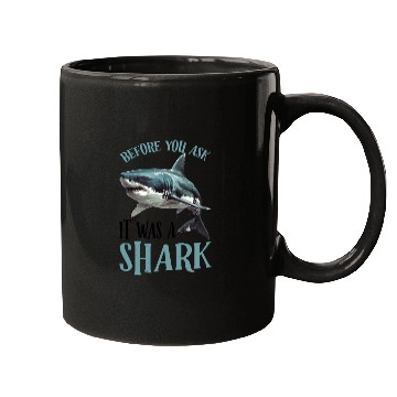 Discover Before You Ask It Was A Shark 2 Mugs