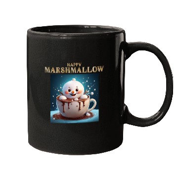Discover Happy Marshmallow: A Wintertime Joy Mugs