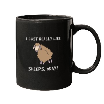 Discover Really Like Sheeps Farmer Farming Mugs