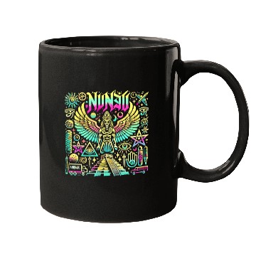 Discover Anunakiz Celestial Enki Guardian Mugs