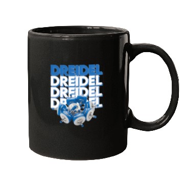Discover Spinning Dreidels Hanukkah Fun Mugs