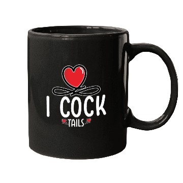 Discover Funny I Love Cocktails 6 Mugs