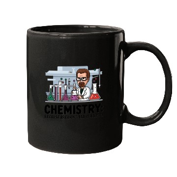 Discover Chemistry Because Breaking Bad is Illegal Science Mugs
