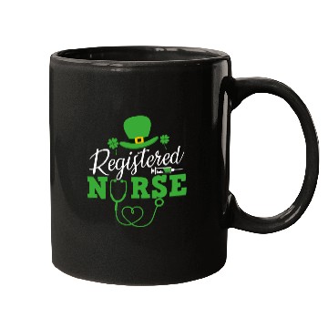 Discover Registered Nurse St Patricks day Shamrock Nursing Mugs