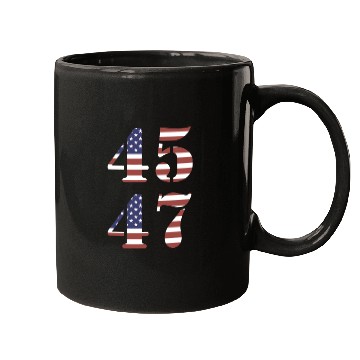 Discover Trump 45 47 Mugs