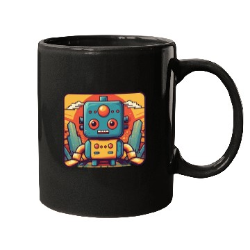 Discover Adorable Robot Buddy Mugs