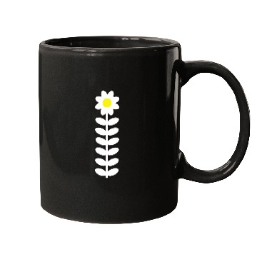 Discover Small Daisy Flower White Decorative Nature Design Mugs