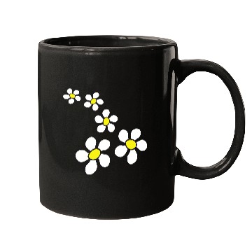 Discover Many Pretty Daisy Flowers Decorative Flower Design Mugs