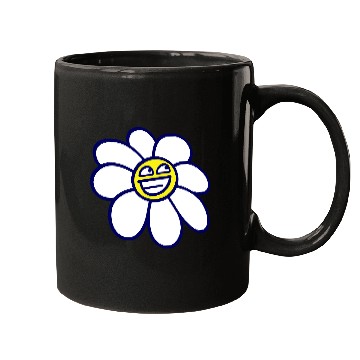 Discover Sweet Flower Spring Summer Nature Funny Face Fun Mugs