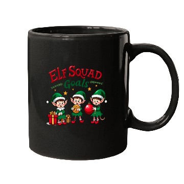 Discover Elf Squad Goals Mugs