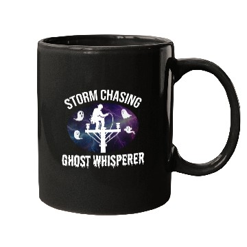 Discover Storm Chasing Ghost Whisperer – Lineman Halloween Mugs