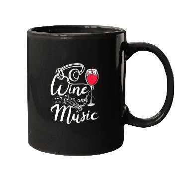 Discover Wine and Music Mugs