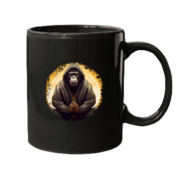 Discover Monkey Yoga Mugs