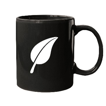 Discover White Beautiful Leaf Eco Spring Summer Cool Nature Mugs