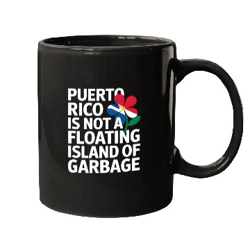 Discover Puerto Rico Pride Bold Awareness Statement Mugs