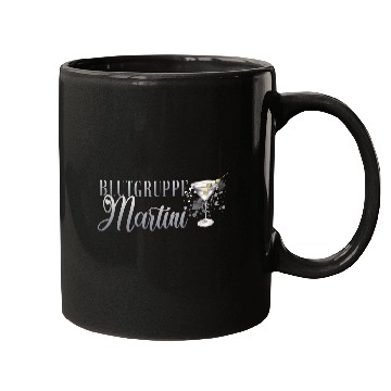 Discover Blutgruppe Martini Cocktail Bartender Mugs