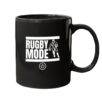 Discover Rugby Mode On Funny Rugby Player Mugs