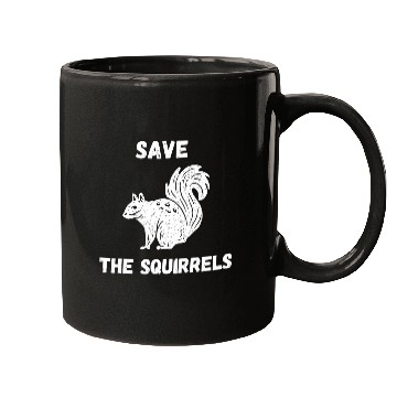 Discover Save The Squirrels Peanut The Squirrel Mugs