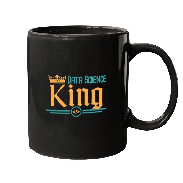 Discover Data Science King Mugs