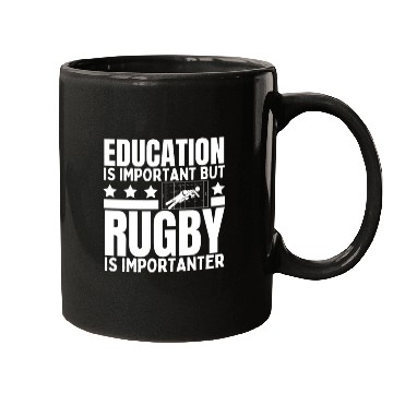 Discover Rugby Player Education Is Important Funny Rugby Mugs
